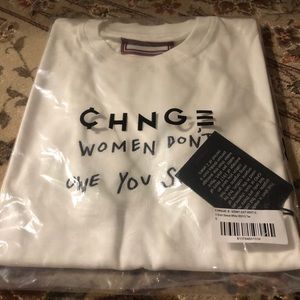 “Women don’t owe you shit” short sleeve shirt